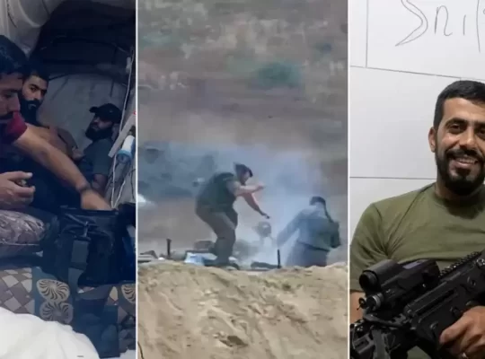 Kassam Tugayları, Beyt Hanun savaşlarından ilk kez görüntüler paylaştı