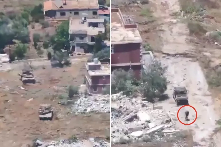Lübnan'da tek başına direniş: 4 tankla kuşatıldı
