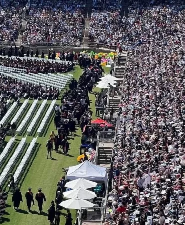 Stanford mezuniyetinde protesto: Google'ın İsrail ordusuyla sözleşmeleri hedefte