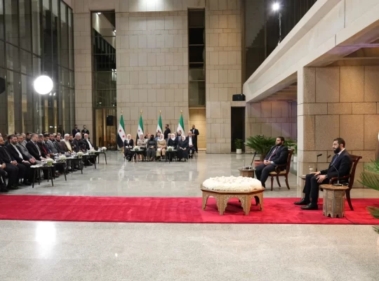 Suriye Devlet Başkanı Şara: Lübnan’a müdahale niyetimiz yok
