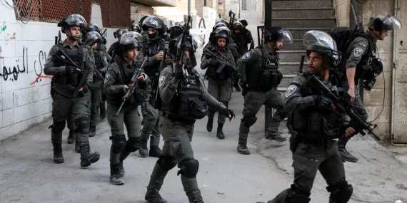 Batı şeria'da operasyon: Kalkilya'da 4 gözaltı