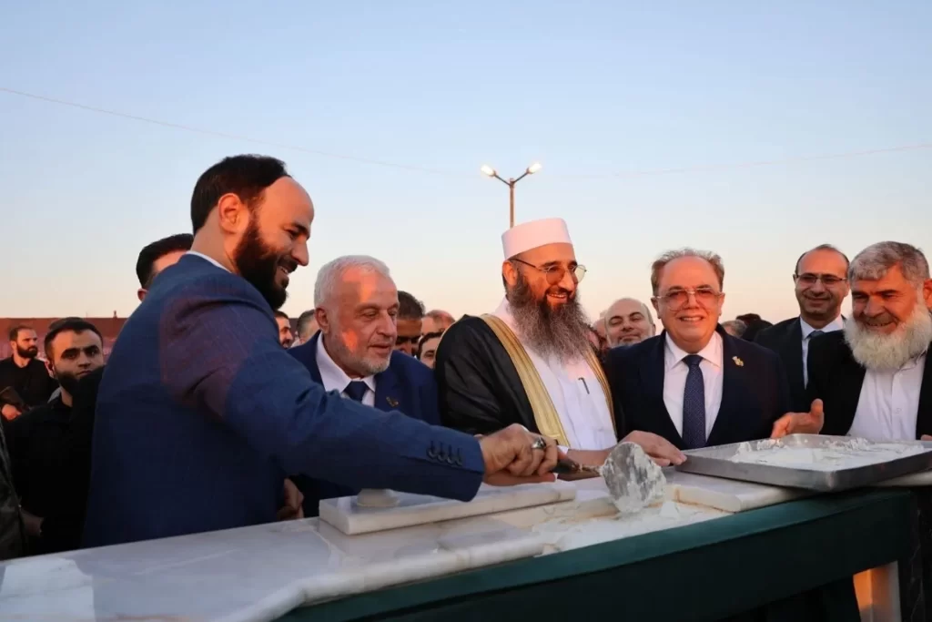 Halep'in El-Bab ilçesinde idari şehir ve 3 fakültenin temeli atıldı