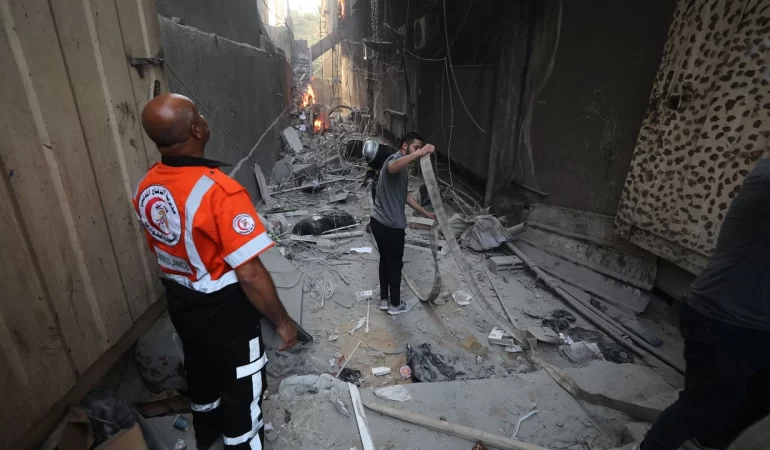İsrail İHA'sı Mawasi'yi vurdu: Gazze'de kritik yaralanma