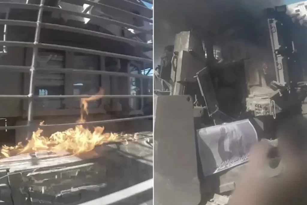 Kassam Tugayları'ndan özel video: Buldozeri yakan isim