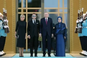 NATO zirvesinde Macron'a şok: Emine Erdoğan elini öptürmedi!