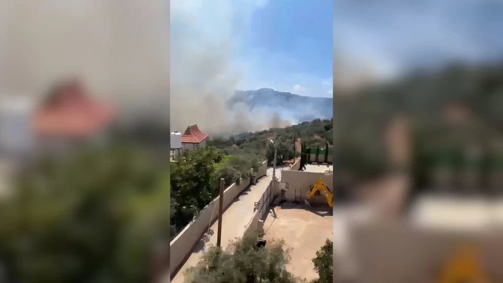Ramallah'ta saldırı: Onlarca zeytin ağacı ateşe verildi