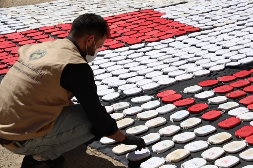 Süveyda'da uyuşturucu operasyonu: Yarım ton esrar yakalandı