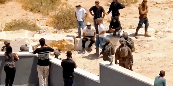 Nablus’ta stratejik tepeye abluka: Filistinliler göçe zorlanıyor