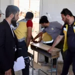 Suriye'de Süveyda kırsalında olağanüstü sınav hazırlığı